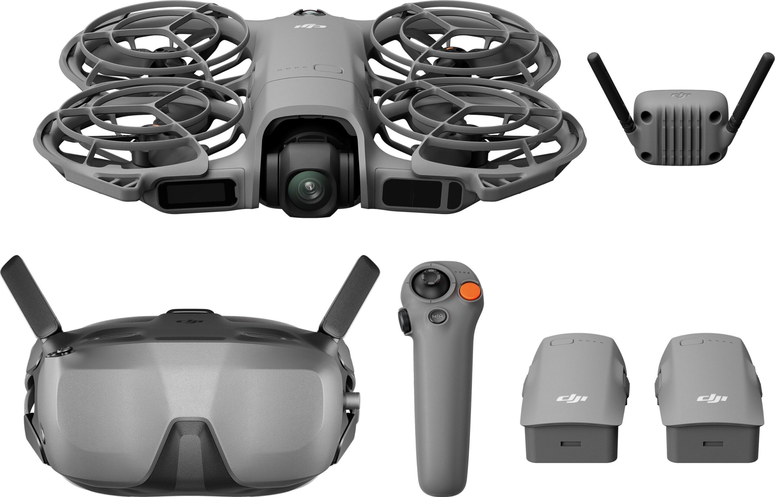 drone-dji-neo-2-motion-fly-more-combo-camera.jpg Drohne – DJI – Neo 2 Motion Fly More Combo – 1/1,3 Zoll 48 MP Kamera – 4K HDR-Video – Motion Controller-Fernbedienung – Kit mit 3 Batterien - Bild 1