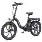 Faltbares Elektrofahrrad - HILLMILES - MilePort 1 - Reichweite 62 km - 250-W-Motor - 36-V-13-Ah-Batterie
