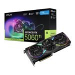 PNY – Grafikkarte – GeForce RTX™ 5060 Ti – 16 GB – ARGB Overclocked Triple Fan DLSS 4
