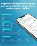 Wybot C2 Kabelloser Poolroboter – Doppelte ultrafeine Filterung – Lange Akkulaufzeit – Smartphone-Anwendung - Bild 5