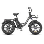 ENGWE L20 BOOST – 20-Zoll-Elektrofahrrad – 140 km Reichweite – abnehmbarer 48V13Ah-Akku – 250-W-Motor – 7 Geschwindigkeiten – VTC Fat Bike, Schwarz - Bild 2
