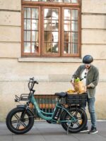 ENGWE L20 BOOST – 20-Zoll-Elektrofahrrad – 140 km Reichweite – abnehmbarer 48V13Ah-Akku – 250-W-Motor – 7 Geschwindigkeiten – VTC Fat Bike, Schwarz - Bild 3