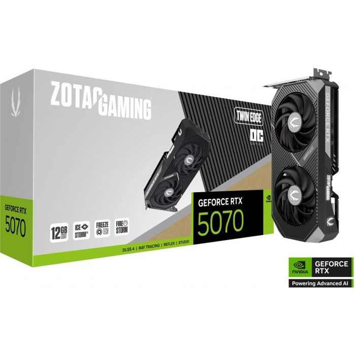 zotac-carte-graphique-gaming-geforce-rtx-5070-10.jpg ZOTAC – Gaming-Grafikkarte – GeForce RTX 5070 – Twin Edge OC – 12 GB - Bild 1