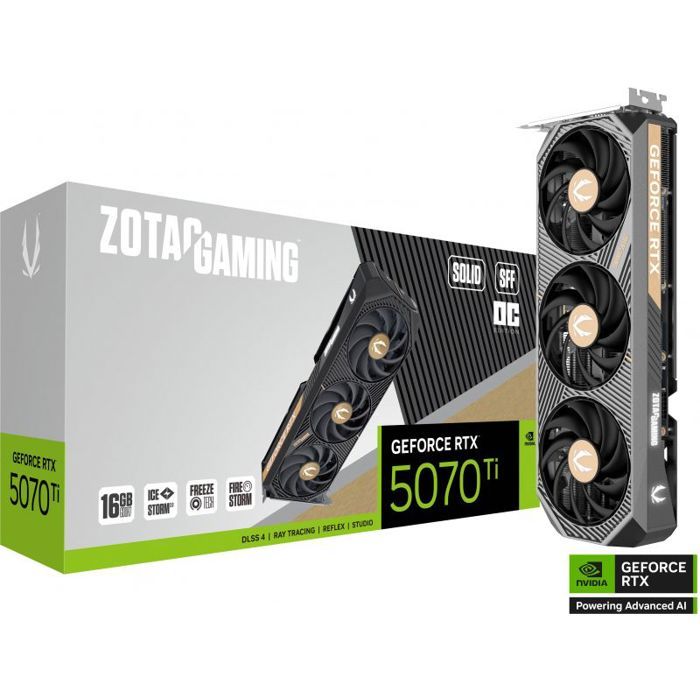 zotac-carte-graphique-gaming-geforce-rtx-5070-15.jpg ZOTAC – Gaming-Grafikkarte – GeForce RTX 5070 Ti – Solid SFF OC – 16 GB - Bild 1