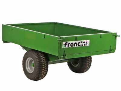 Francini FQ6 - Anhänger für Traktor aus Stahl - 150x110(h 25 cm) – Image 8