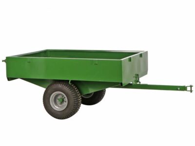 Francini FQ6 - Anhänger für Traktor aus Stahl - 150x110(h 25 cm)
