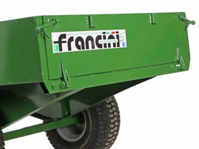 Francini FQ6 - Anhänger für Traktor aus Stahl - 150x110(h 25 cm) – Image 19