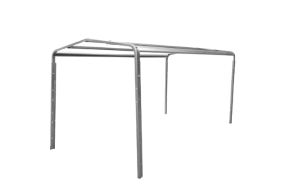 PKW Anhänger 230x125 Garden Trailer 230 KIPP Unitrailer 750 kg mit Stützrad, 110 cm hoher Plane und Hochspriegel – Image 3