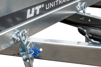 PKW Anhänger 230x125 Garden Trailer 230 KIPP Unitrailer 750 kg mit Stützrad, 110 cm hoher Plane und Hochspriegel – Image 14