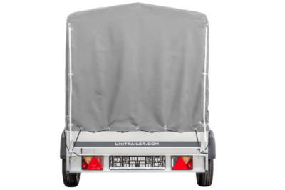 PKW Anhänger 230x125 Garden Trailer 230 KIPP Unitrailer 750 kg mit Stützrad, 110 cm hoher Plane und Hochspriegel – Image 16