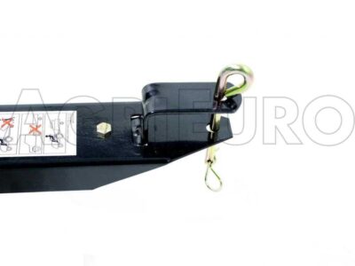 Maxi - kippbarer Anhänger aus Stahl für Rasentraktoren, Heckklappen zum Öffnen – Image 17